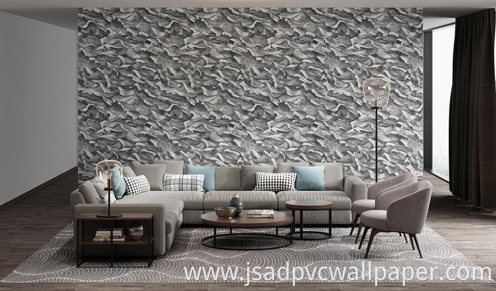 living room background wall non-woven wallpaper